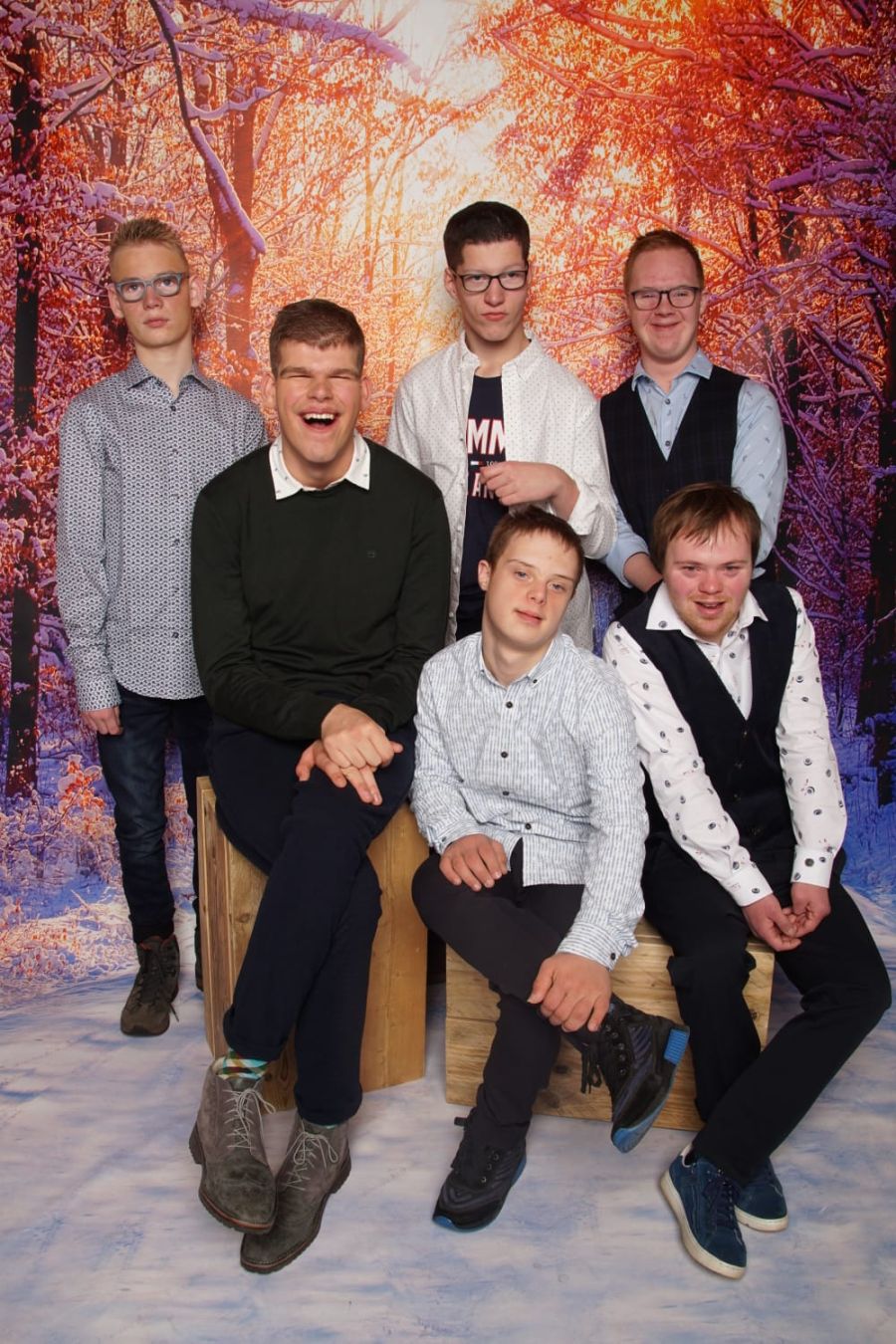 Mart, Arne, Lars, Twan, Niels & Sebastian
